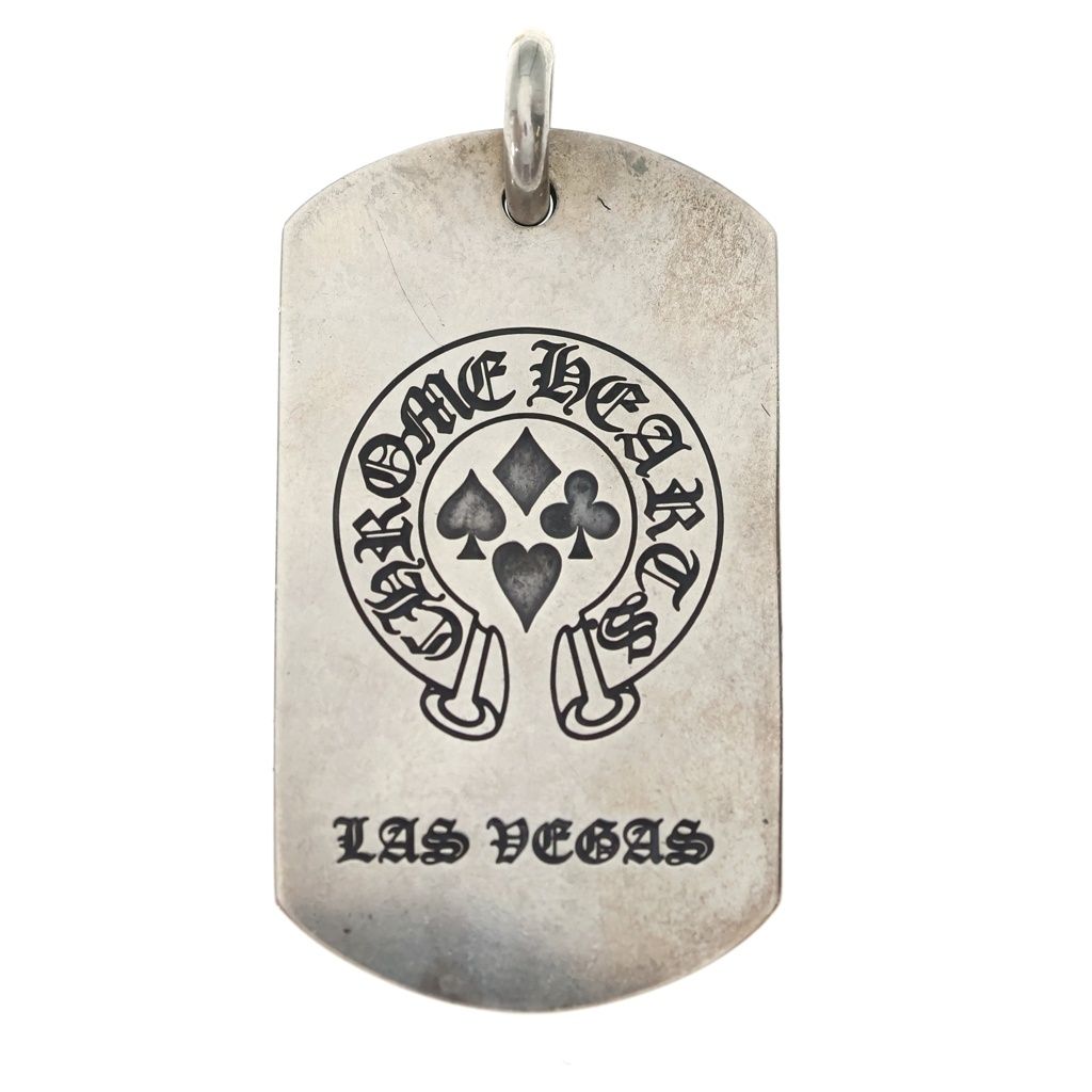 Chrome Hearts Las Vegas Limited D Tag Lrg Ltd Las Large Dog Tag Necklace
