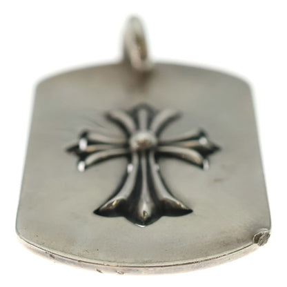 Chrome Hearts D Tag Lrg Tny Crs Cutout Tiny CH Cross Large Dog Tag Pendant — view 5