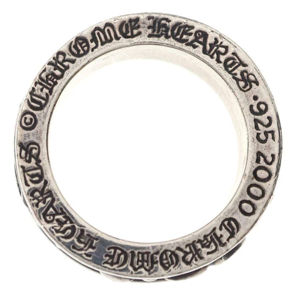 Chrome Hearts Spinner Scroll Ring Silver — view 5