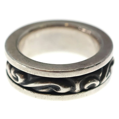 Chrome Hearts Spinner Scroll Ring Silver — view 4