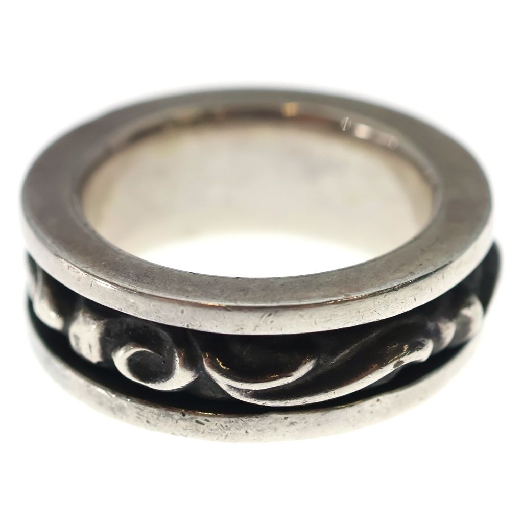 Chrome Hearts Spinner Scroll Ring Silver — view 3