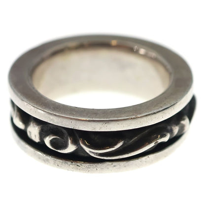 Chrome Hearts Spinner Scroll Ring Silver — view 3