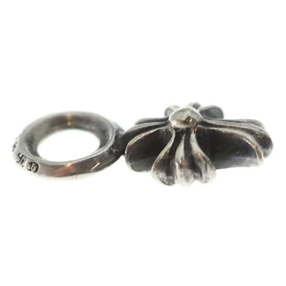 Chrome Hearts Stack CH Cross V1 CH Charm Pendant Silver — view 4