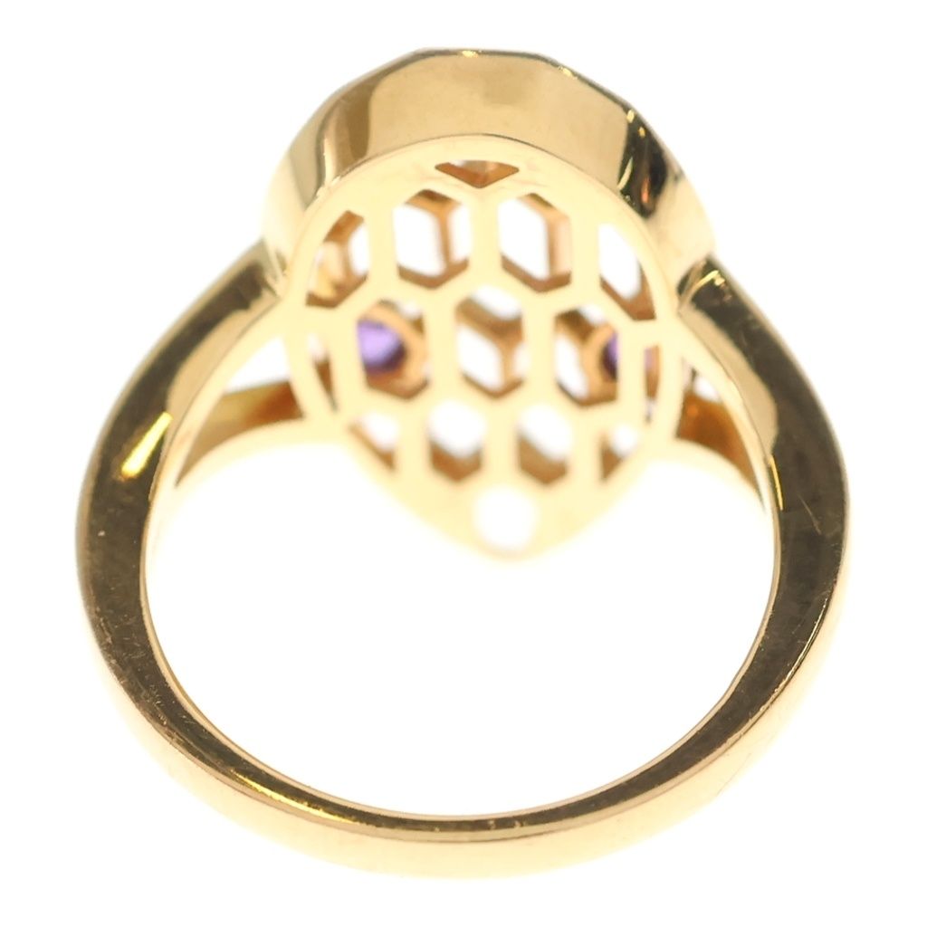 Bvlgari Serpenti Amethyst Ring Pink Gold — view 2