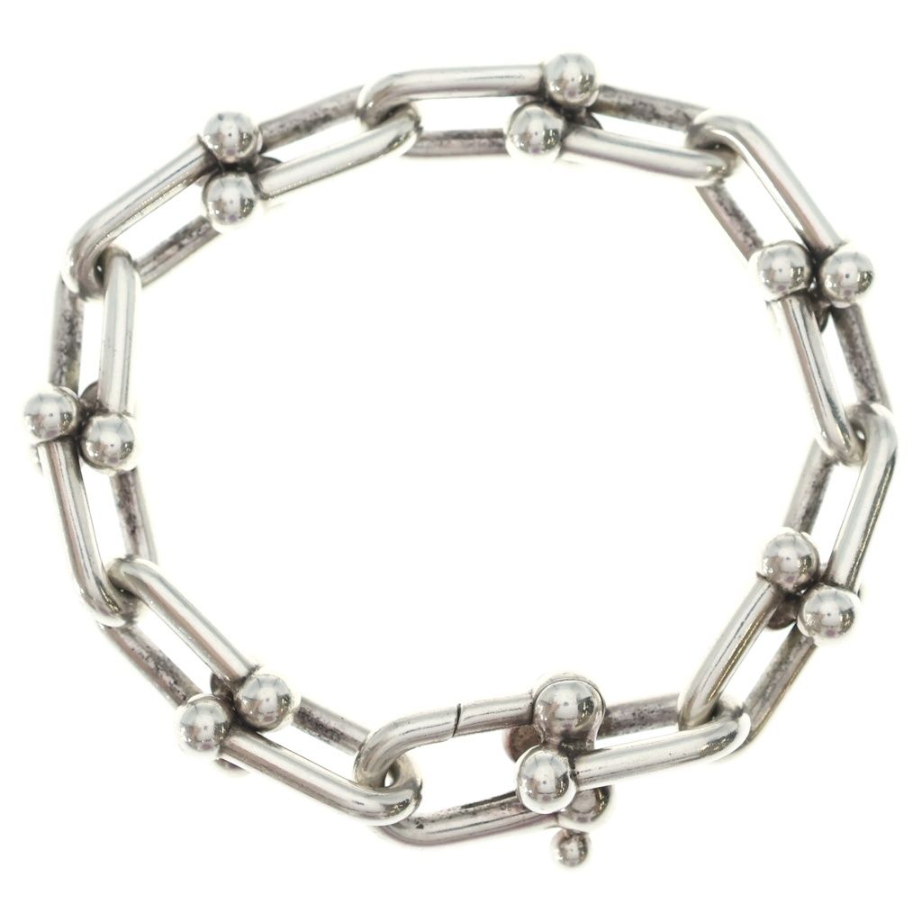 Tiffany & Co Large Link Bracelet Silver Chain L 14 Pieces — view 2