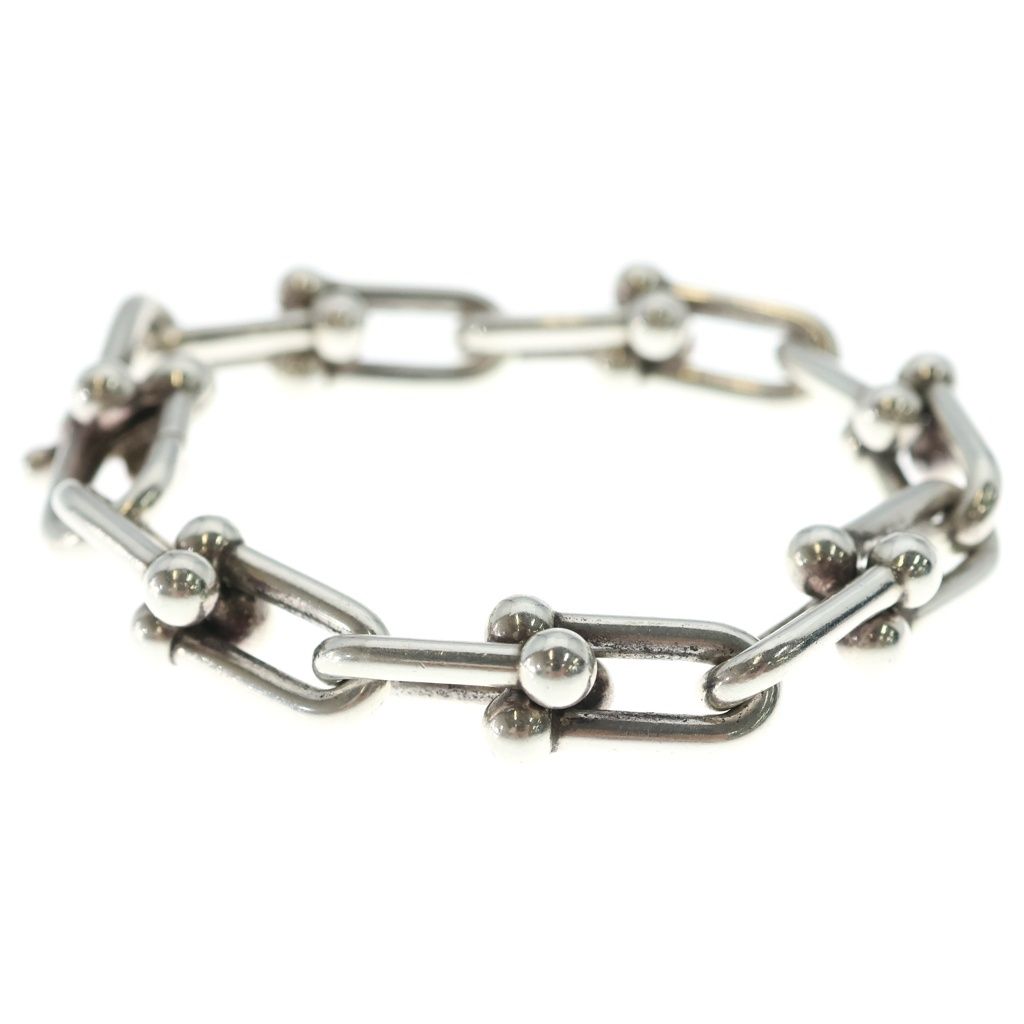 Tiffany & Co Large Link Bracelet Silver Chain L 14 Pieces — view 3