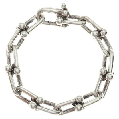 Tiffany & Co Large Link Bracelet Silver Chain L 14 Pieces