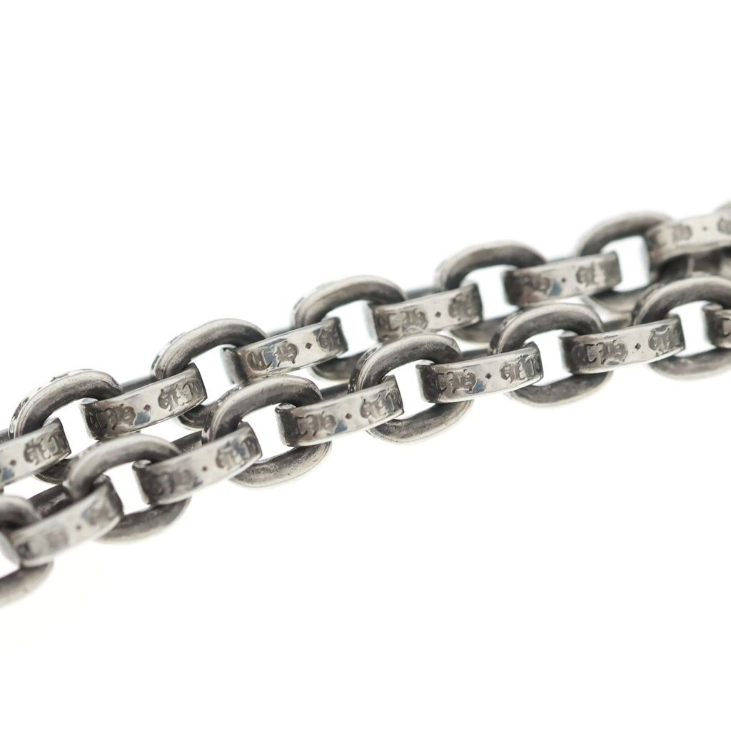 Chrome Hearts Paper Chain 18 Necklace Silver — view 4