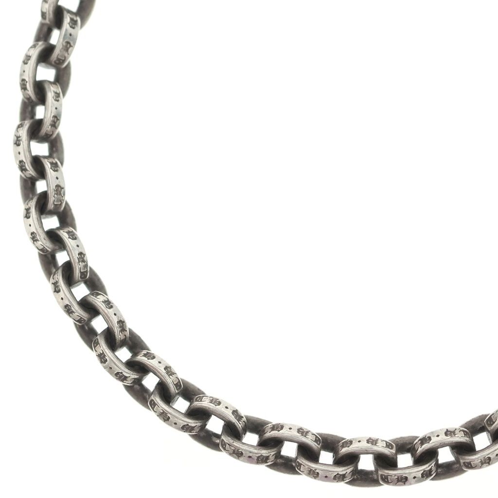 Chrome Hearts Paper Chain 18 Necklace Silver