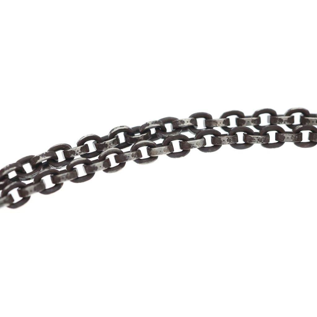 Chrome Hearts Paper Chain 18 Necklace Silver — view 4