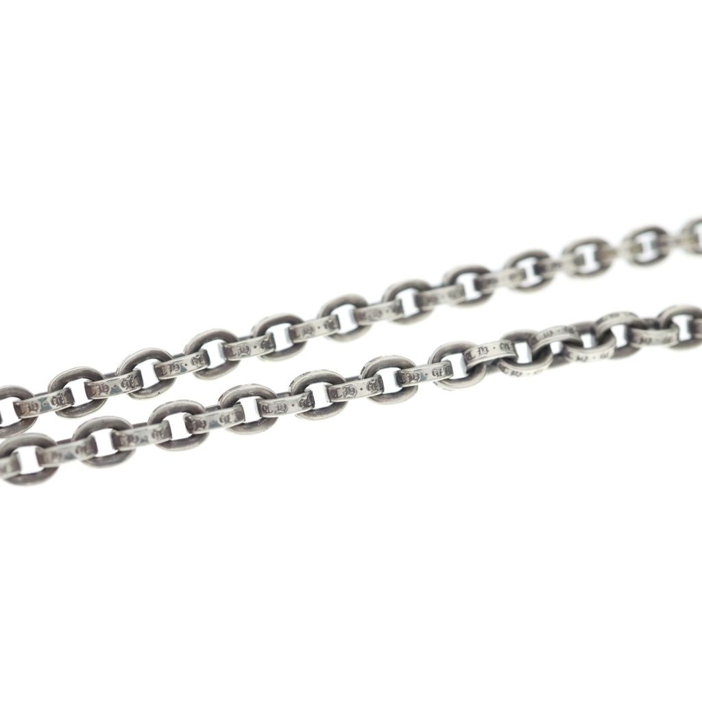 Chrome Hearts Paper Chain 18 Necklace Silver — view 4