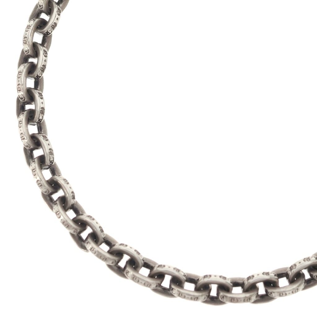 Chrome Hearts Paper Chain 18 Necklace Silver
