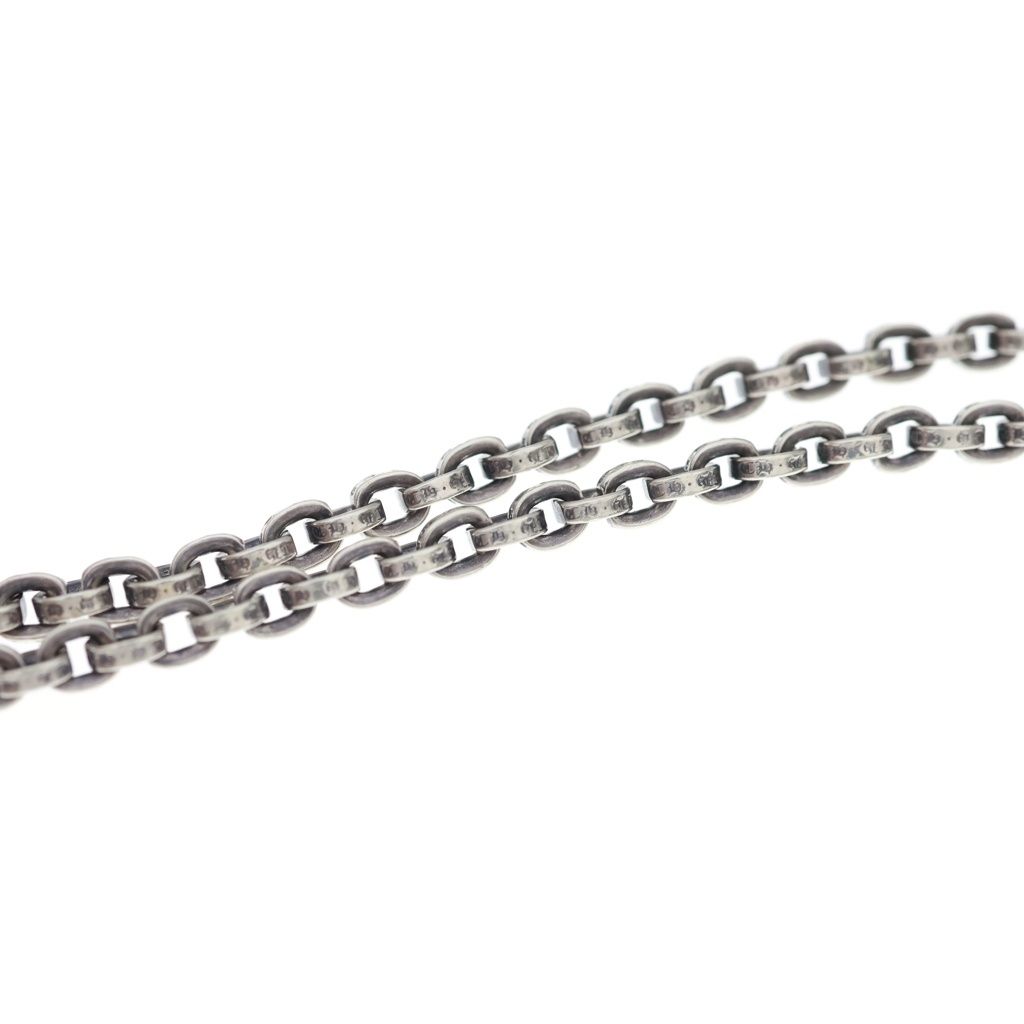 Chrome Hearts Paper Chain 18 Necklace Silver — view 4