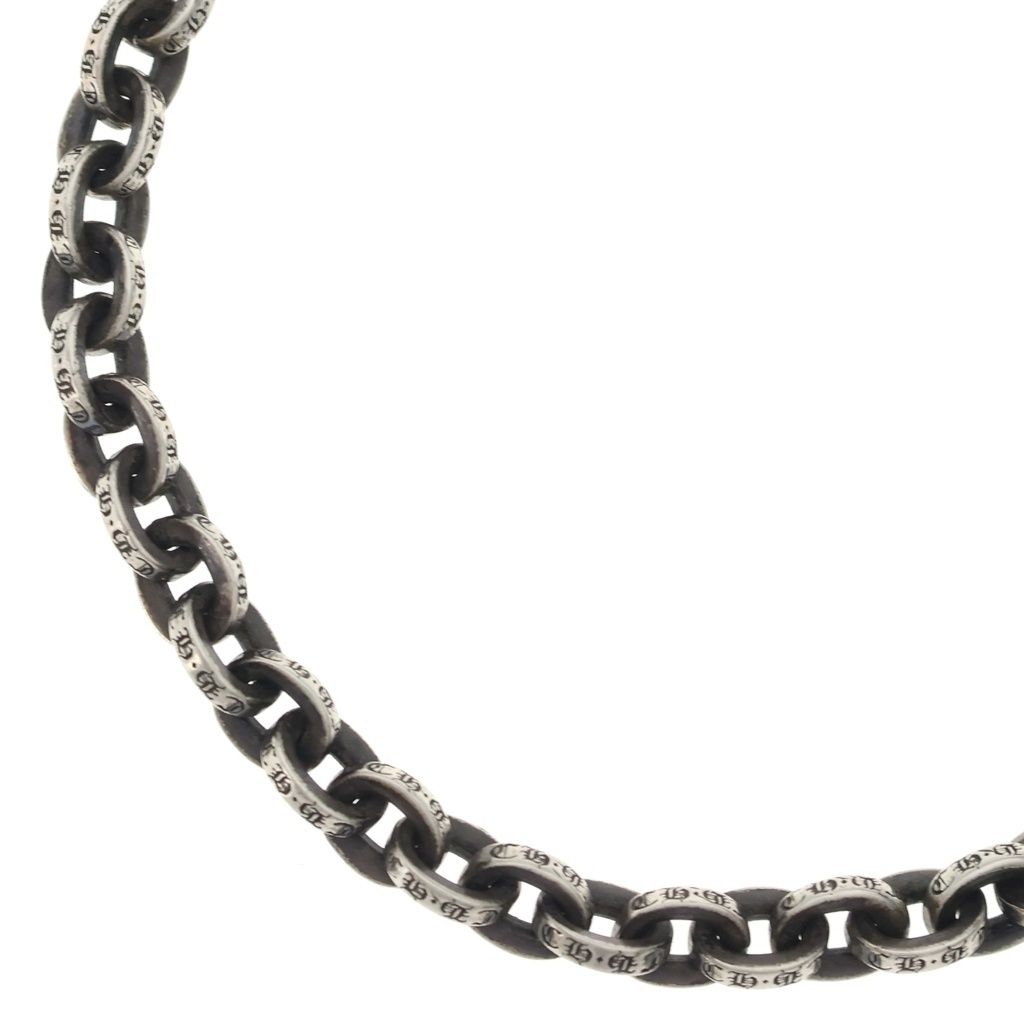 Chrome Hearts Paper Chain 20 Necklace Silver