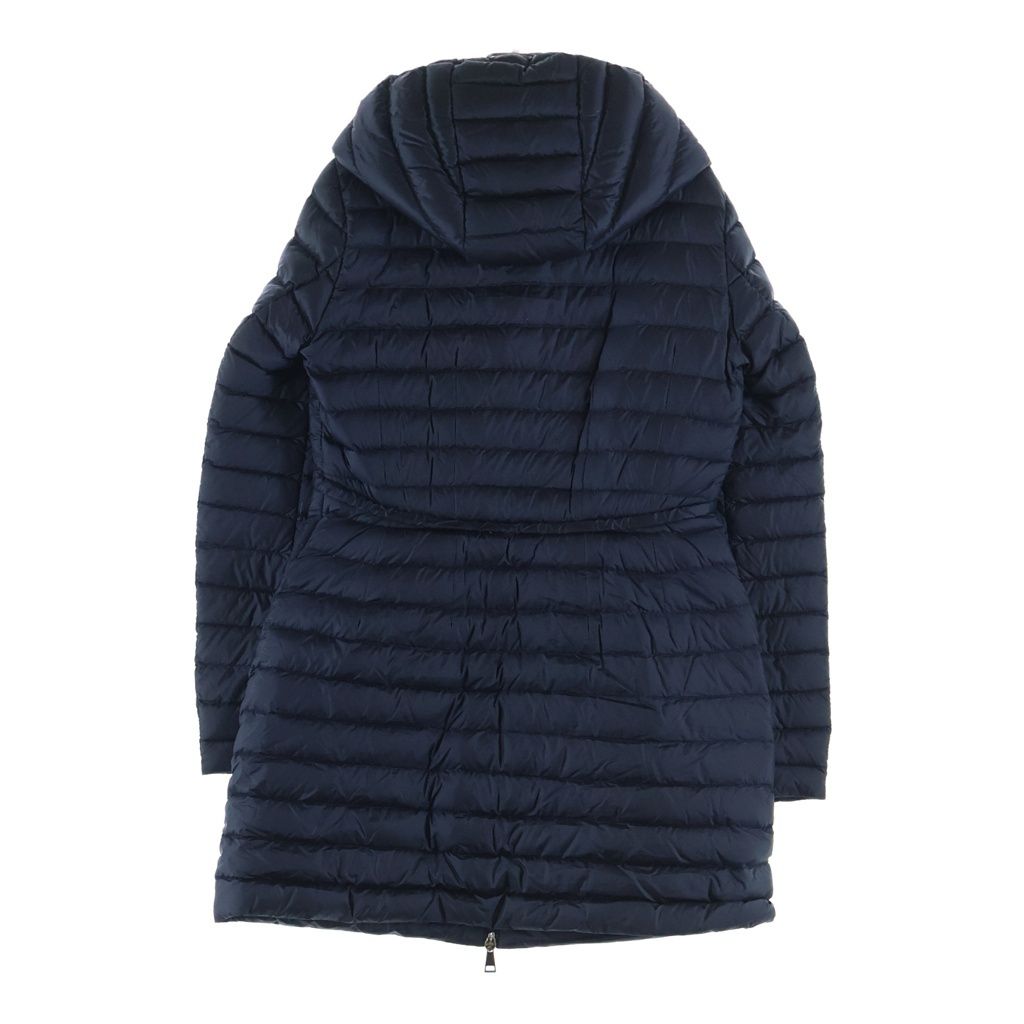 Moncler Barbel Giubbotto Down Coat Navy — view 2