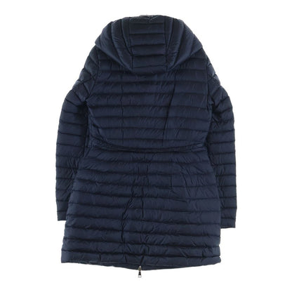 Moncler Barbel Giubbotto Down Coat Navy — view 2