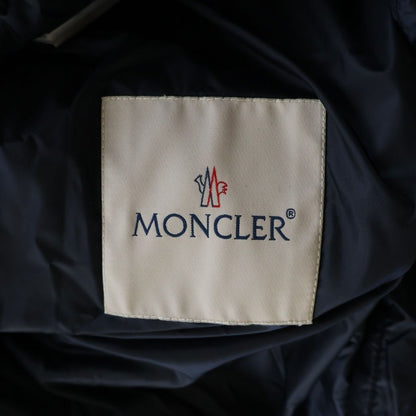 Moncler Barbel Giubbotto Down Coat Navy — view 7