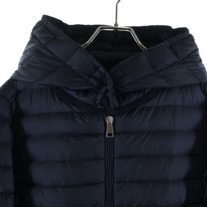 Moncler Barbel Giubbotto Down Coat Navy — view 3