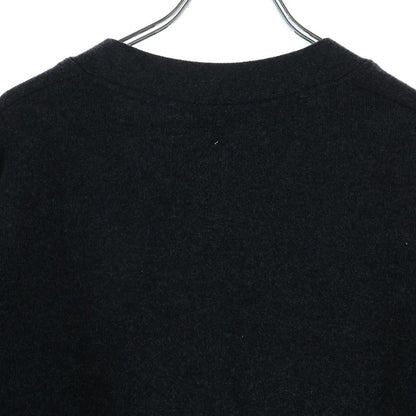 Chanel Coco Button Cardigan Black Cashmere 40 — view 4