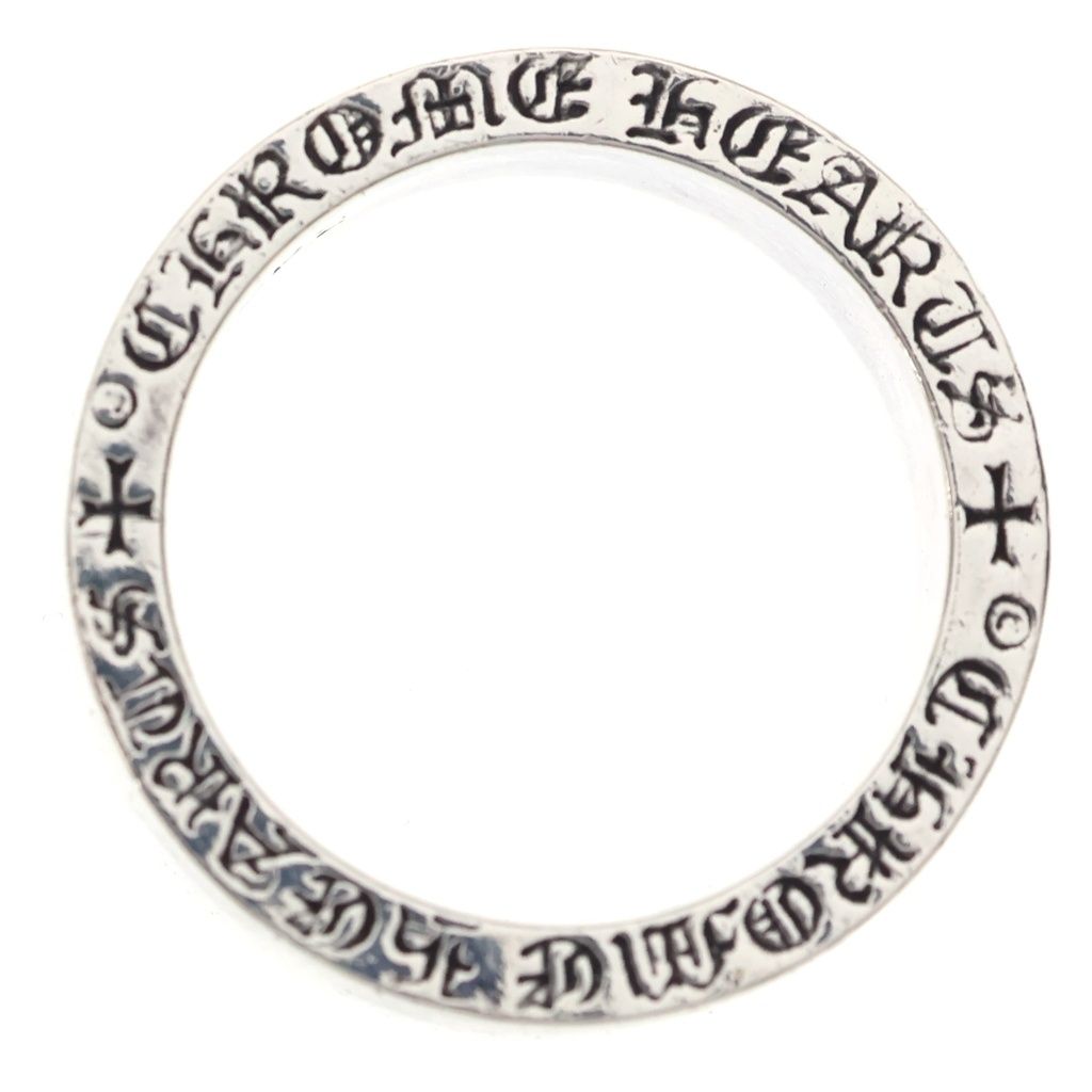Chrome Hearts Spacer Pln Ring Plain Silver — view 5