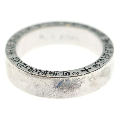 Chrome Hearts Spacer Pln Ring Plain Silver