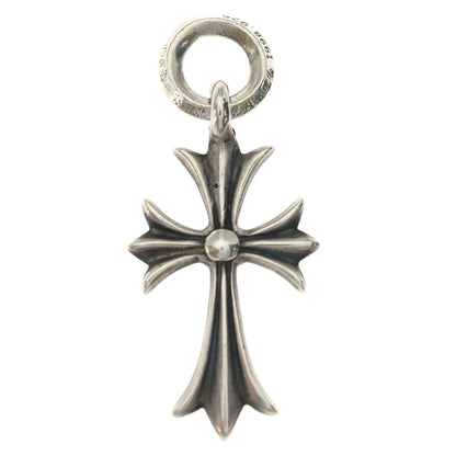 Chrome Hearts Tiny CH Cross Charm Pendant Silver