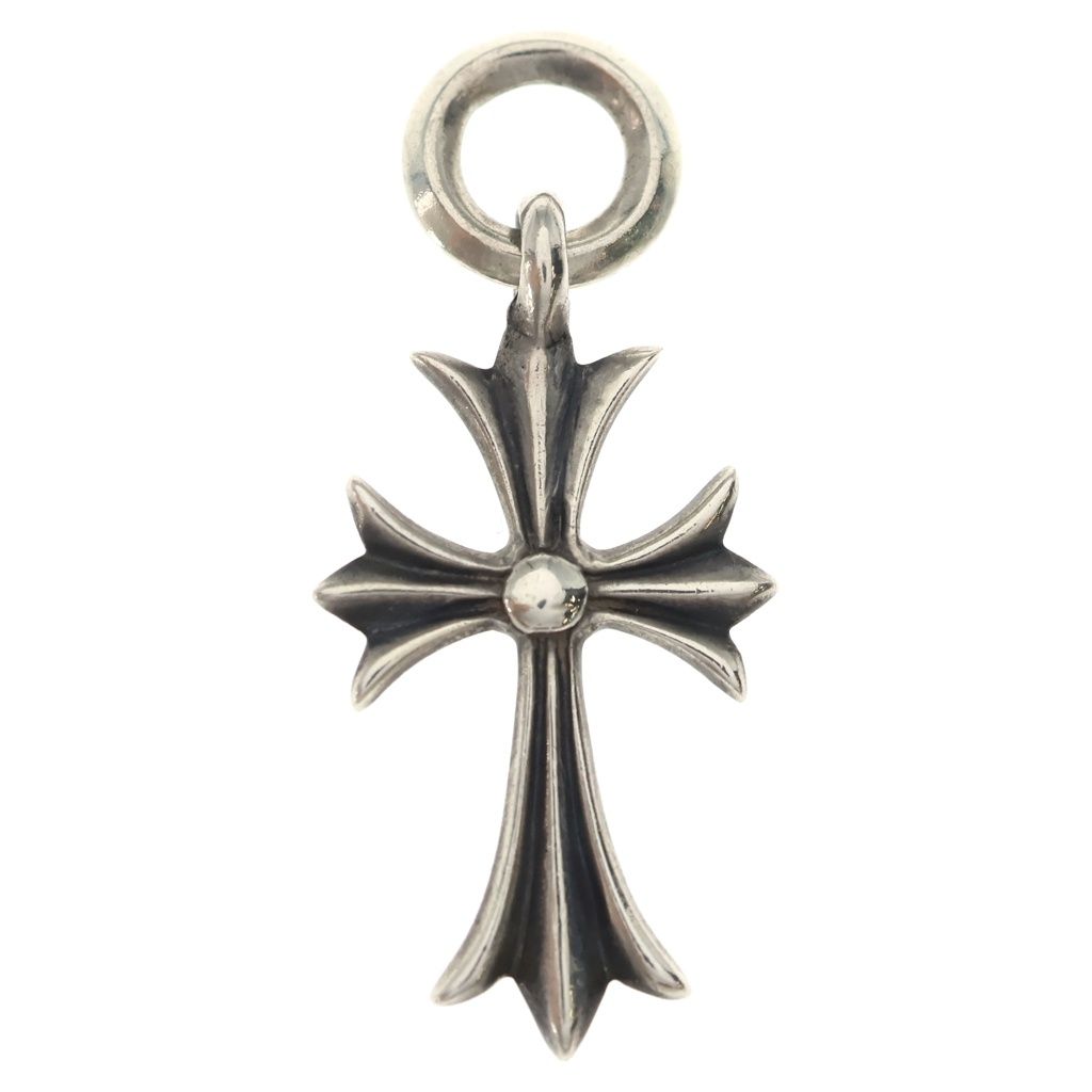 Chrome Hearts Tiny CH Cross Charm Pendant Silver — view 2
