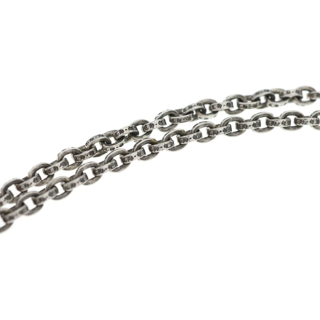 Chrome Hearts Paper Chain 18 Necklace Silver — view 4