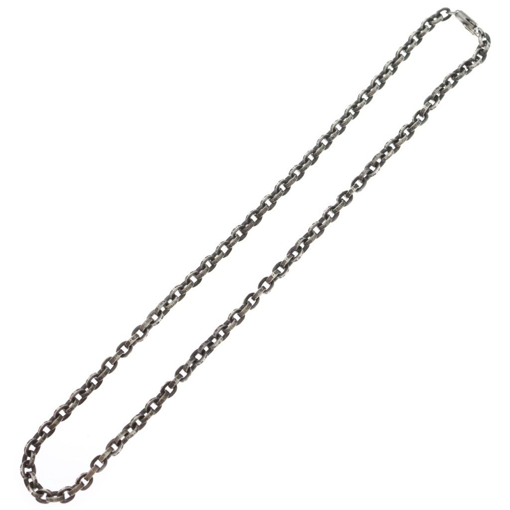 Chrome Hearts Paper Chain 18 Necklace Silver — view 2
