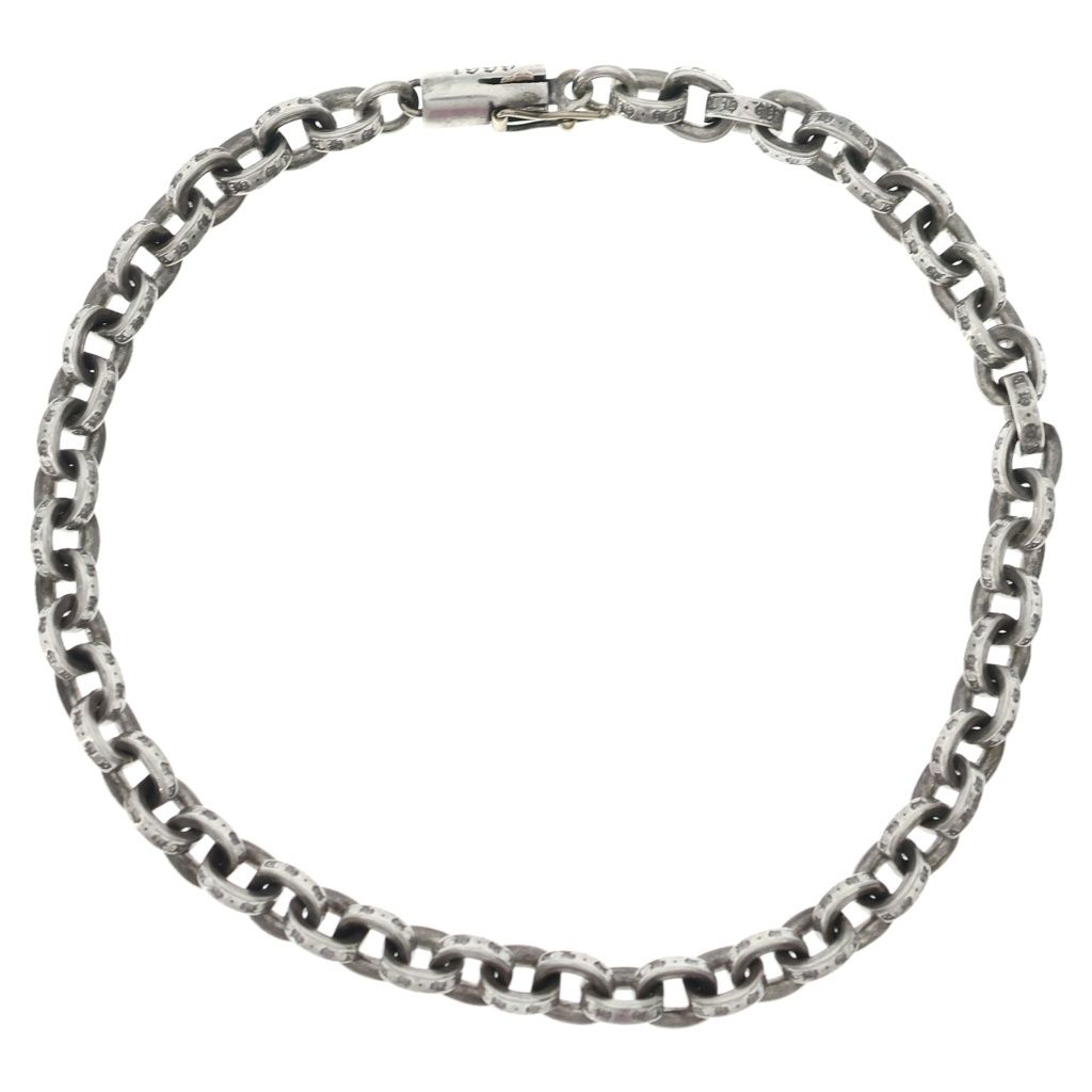 Chrome Hearts Paper Chain 8 Bracelet Silver
