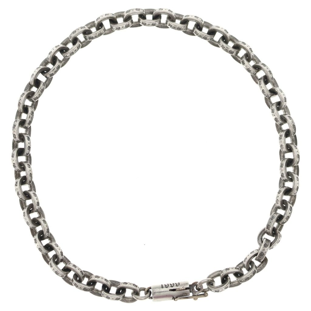 Chrome Hearts Paper Chain 8 Bracelet Silver — view 2