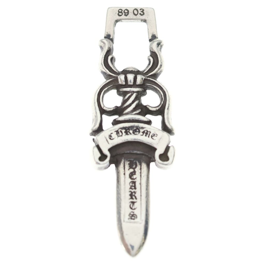 Chrome Hearts 10 Dagger Pendant Silver — view 2