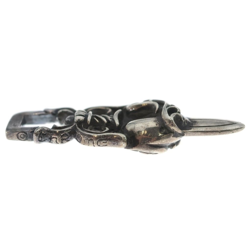 Chrome Hearts Dagger Heart Daga Pendant Silver — view 4