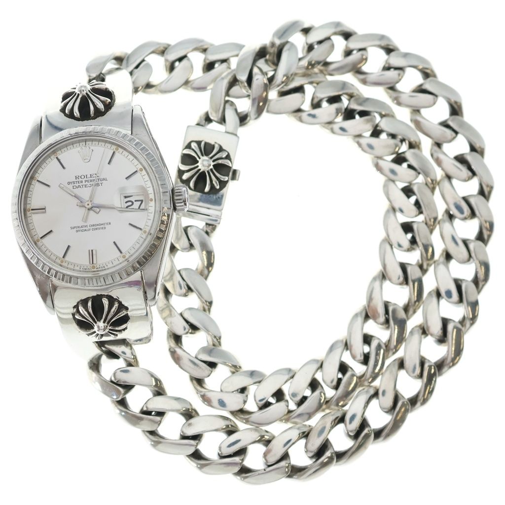 Rolex Oyster Perpetual Datejust Chrome Ha Oistar petual CH Plus Decoration — view 8