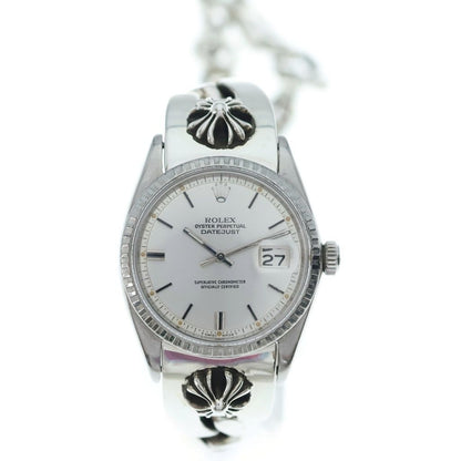 Rolex Oyster Perpetual Datejust Chrome Ha Oistar petual CH Plus Decoration