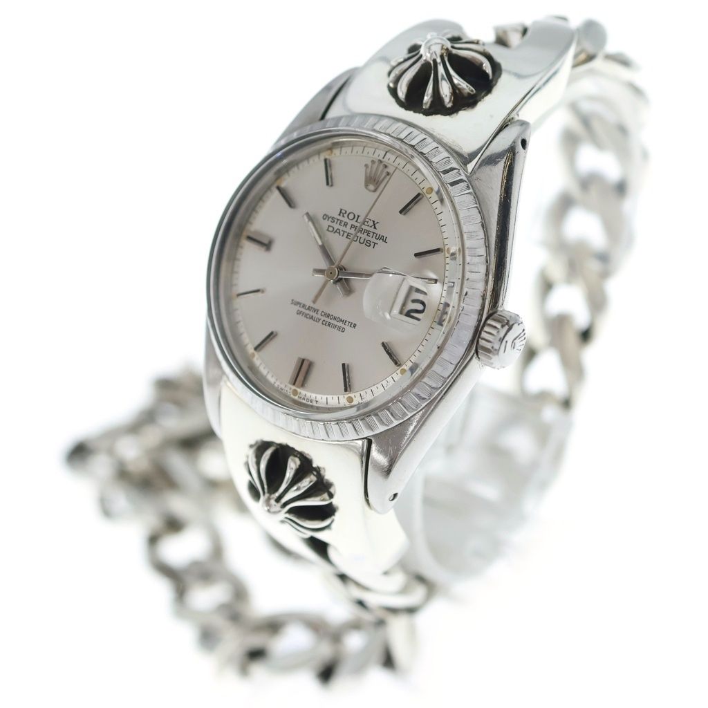 Rolex Oyster Perpetual Datejust Chrome Ha Oistar petual CH Plus Decoration — view 4
