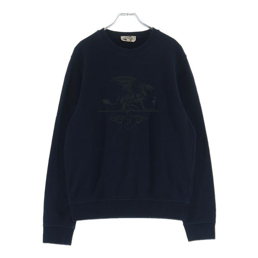 Hermes Exlibus Dragon Crew Neck Sweatshirt Black