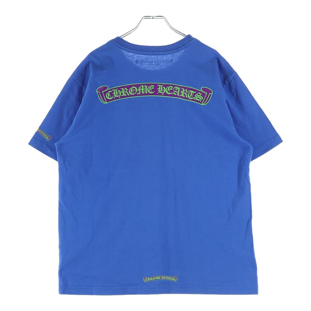 Chrome Hearts CH T-shrt 1 Back Scroll Label Logo Print T-Shirt