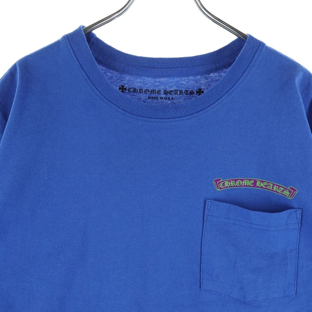 Chrome Hearts CH T-shrt 1 Back Scroll Label Logo Print T-Shirt — view 3