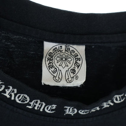 Chrome Hearts Vintage S Tee Neck Logo Print Short Sleeve T-Shirt — view 7