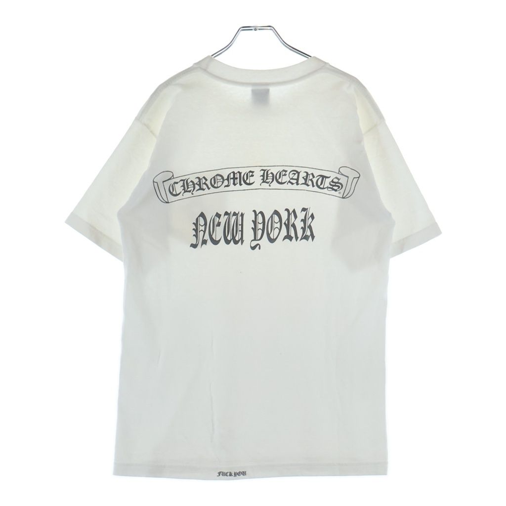 Chrome Hearts Vintage S Tee Nyc Limited Scroll Label Print Short Sleeve T-Shirt