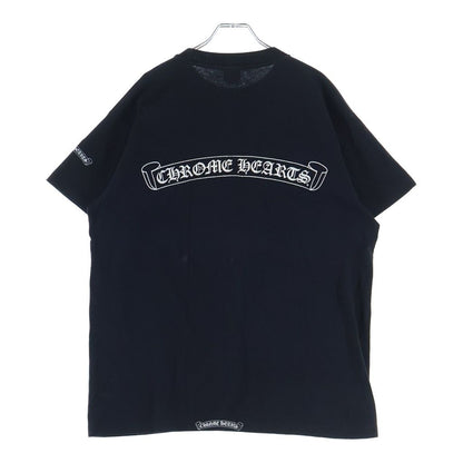 Chrome Hearts Vintage S Tee Neck Logo Back Scroll Label Print Short Sleeve