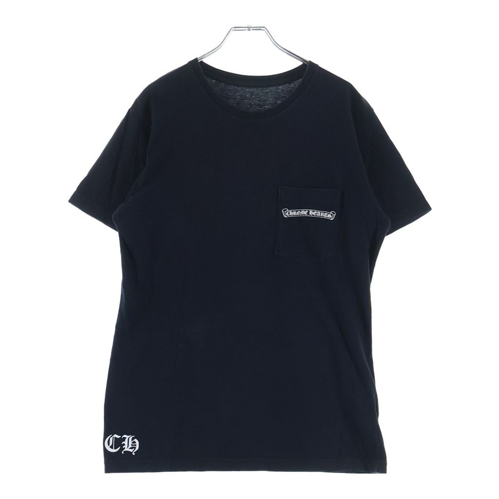 Chrome Hearts CH Plus T-shrt CH Back Scroll Print Short Sleeve T-Shirt Black — view 2