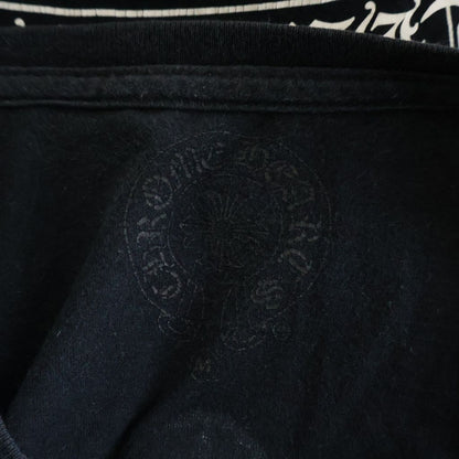 Chrome Hearts CH Plus T-shrt CH Back Scroll Print Short Sleeve T-Shirt Black — view 7