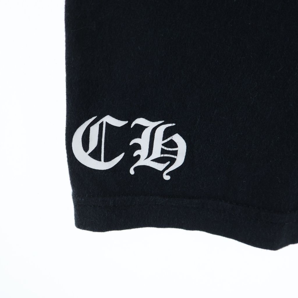 Chrome Hearts CH Plus T-shrt CH Back Scroll Print Short Sleeve T-Shirt Black — view 5