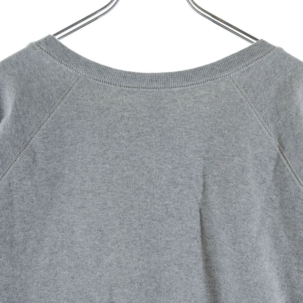 Chrome Hearts Not Sweatshirt Gyn Paper Jam Crew Neck with Cross Patch Gray — view 4