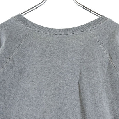Chrome Hearts Not Sweatshirt Gyn Paper Jam Crew Neck with Cross Patch Gray — view 4