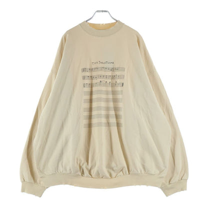 Balenciaga Angelo Badalamenti Crew Neck Sweatshirt Beige