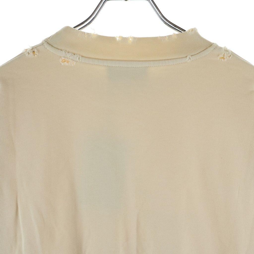 Balenciaga Angelo Badalamenti Crew Neck Sweatshirt Beige — view 4