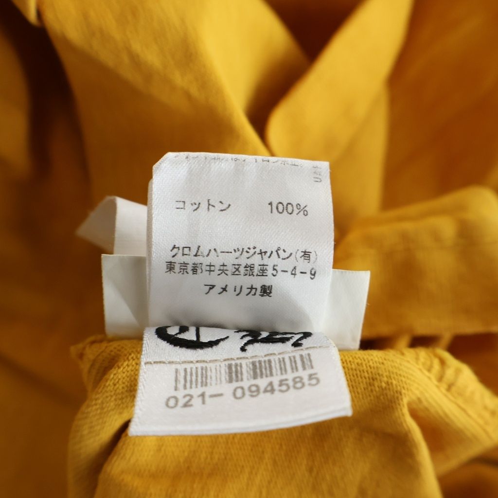 Chrome Hearts Mustard Arm Logo L S Tee Master Door Long Sleeve Neck T-Shirt — view 8